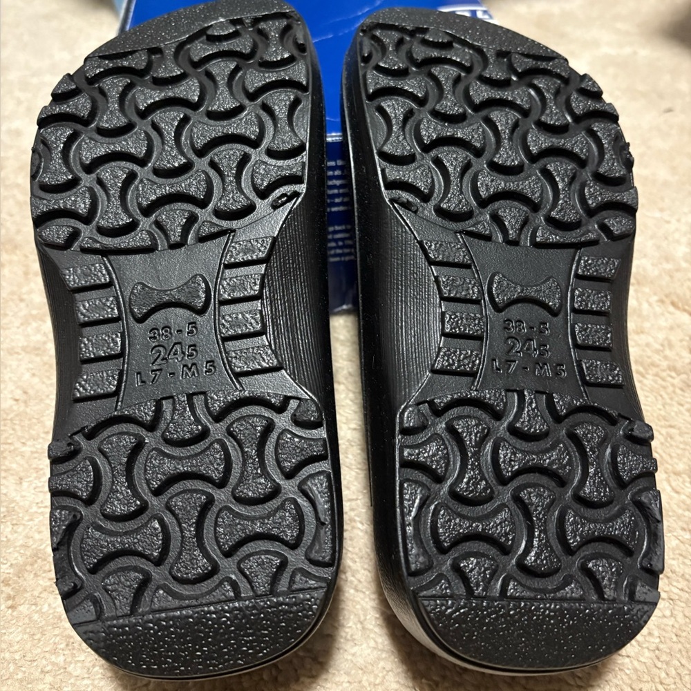Birkenstock Black Profi-Birki Clogs size 38 - Picture 4 of 7